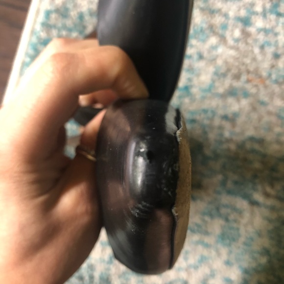 Rejina Pyo leather slingbacks with wooden heel - Picture 4 of 5